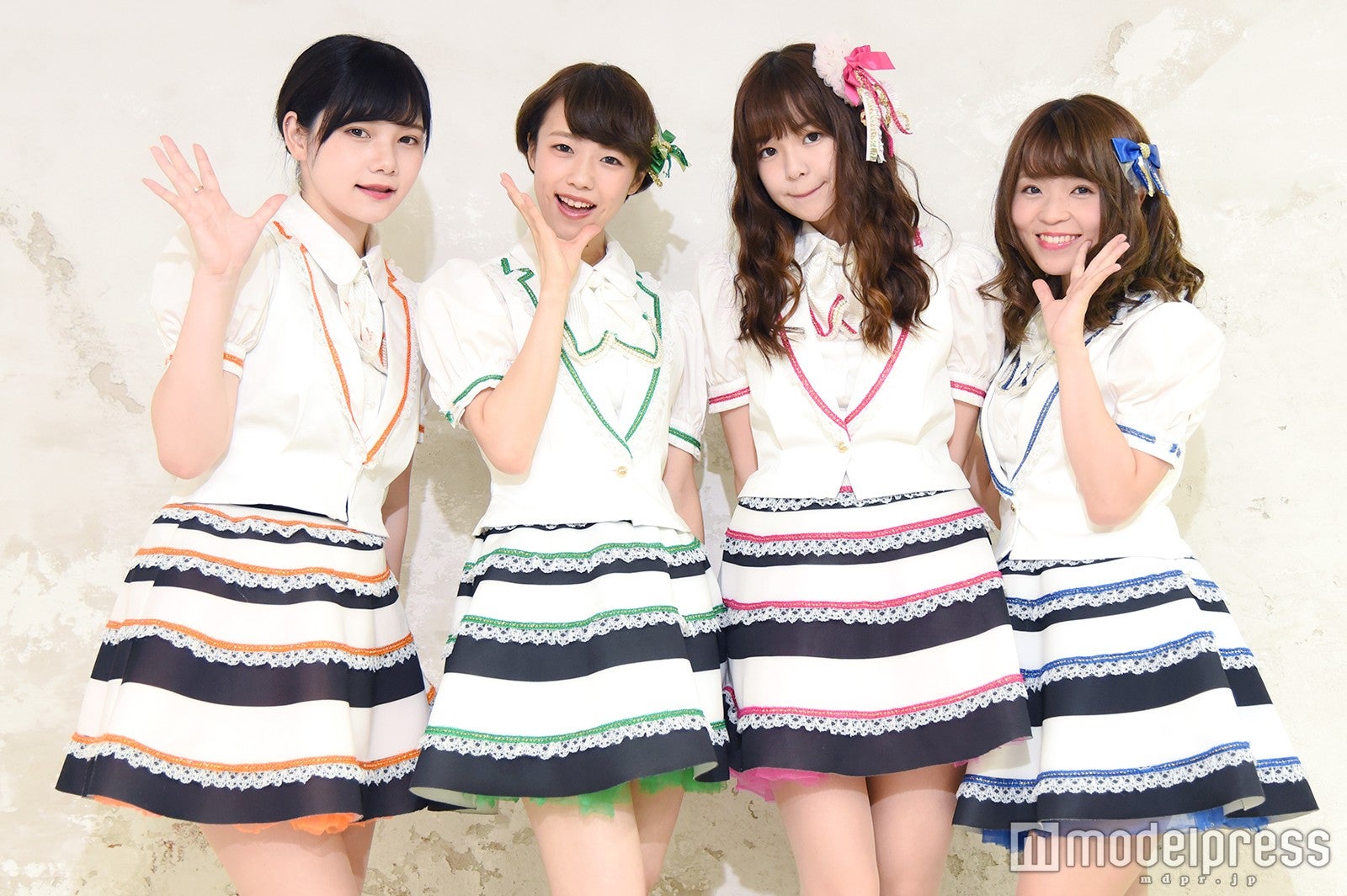 カプ式会社ハイパーモチベーション／（左から）光河玲奈、小澤綾乃、詩島萌々、西條美里／（C）モデルプレス