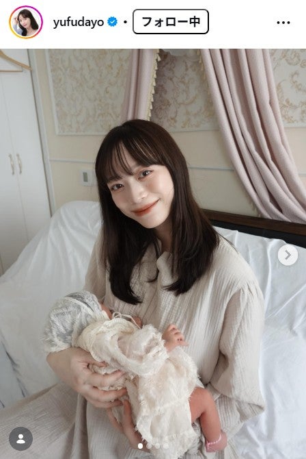 由布菜月Instagramより