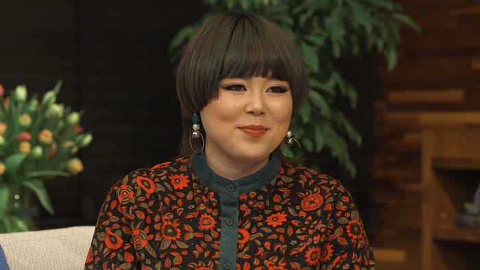 スタジオの様子/ブルゾンちえみ「TERRACE HOUSE TOKYO 2019-2020」29th WEEK(C)フジテレビ/イースト・エンタテインメント