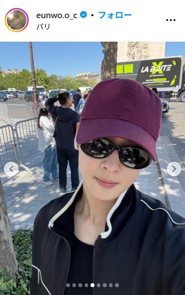 チャウヌInstagramより