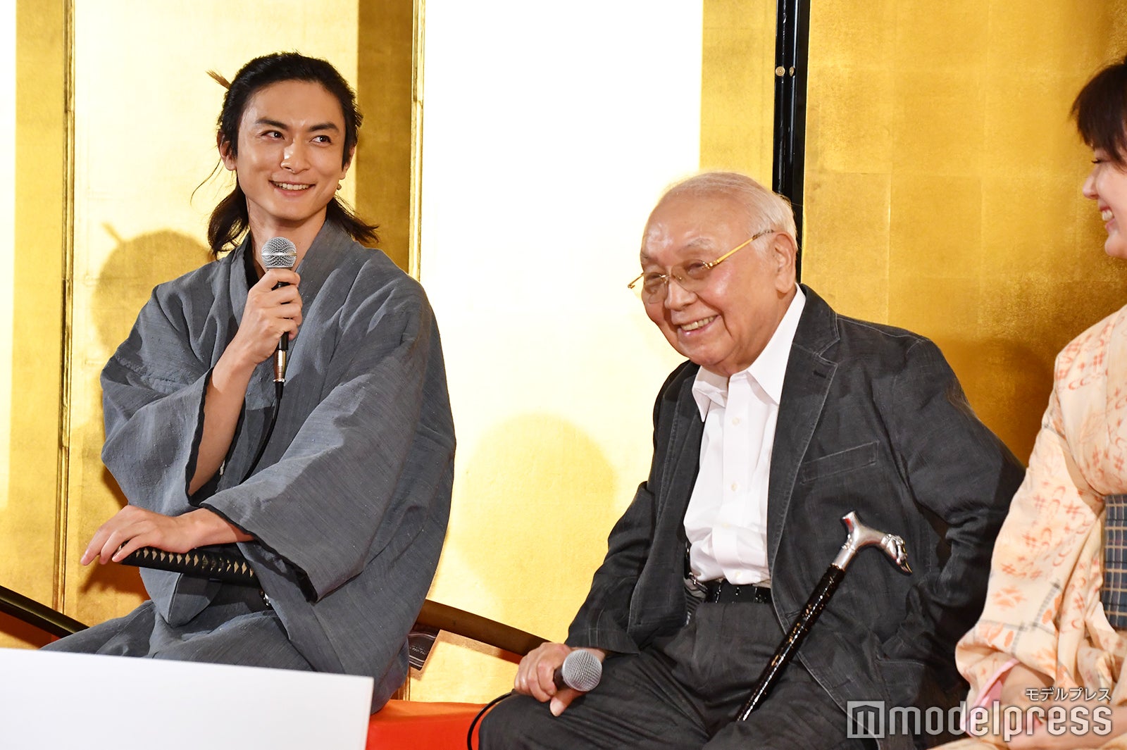 会見の様子（C）モデルプレス