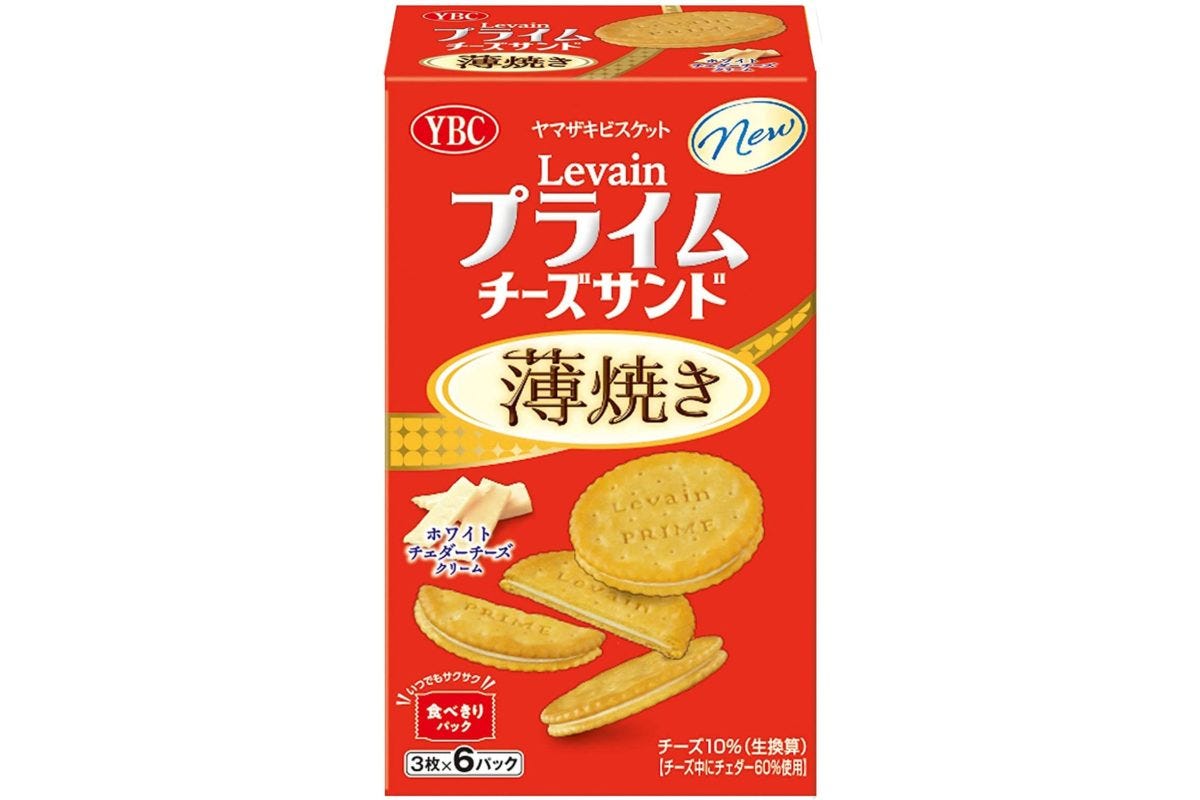 ルヴァンプライムチーズサンド薄焼きホワイトチェダーチーズクリーム