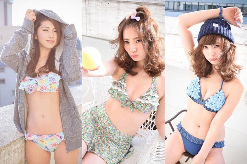 お花＆フリルの最強コンビ「ビキニ」で彼を狙い撃ち！