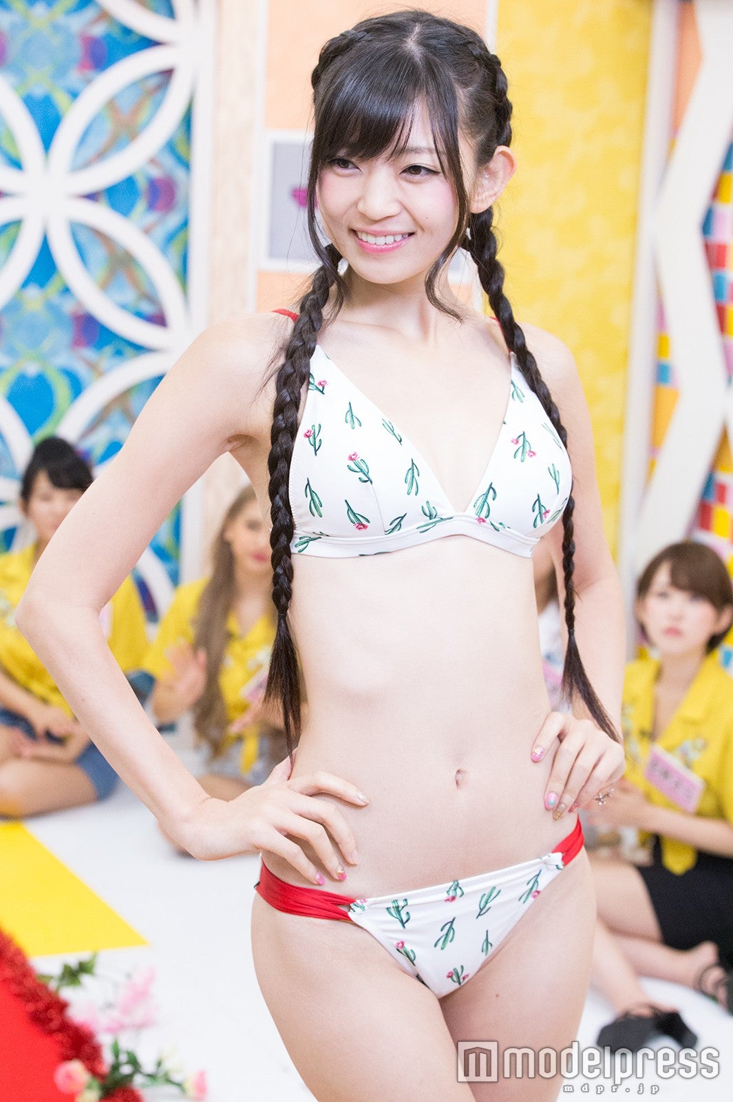 宮越愛恵／水着提供：PEAK＆PINE（C）モデルプレス