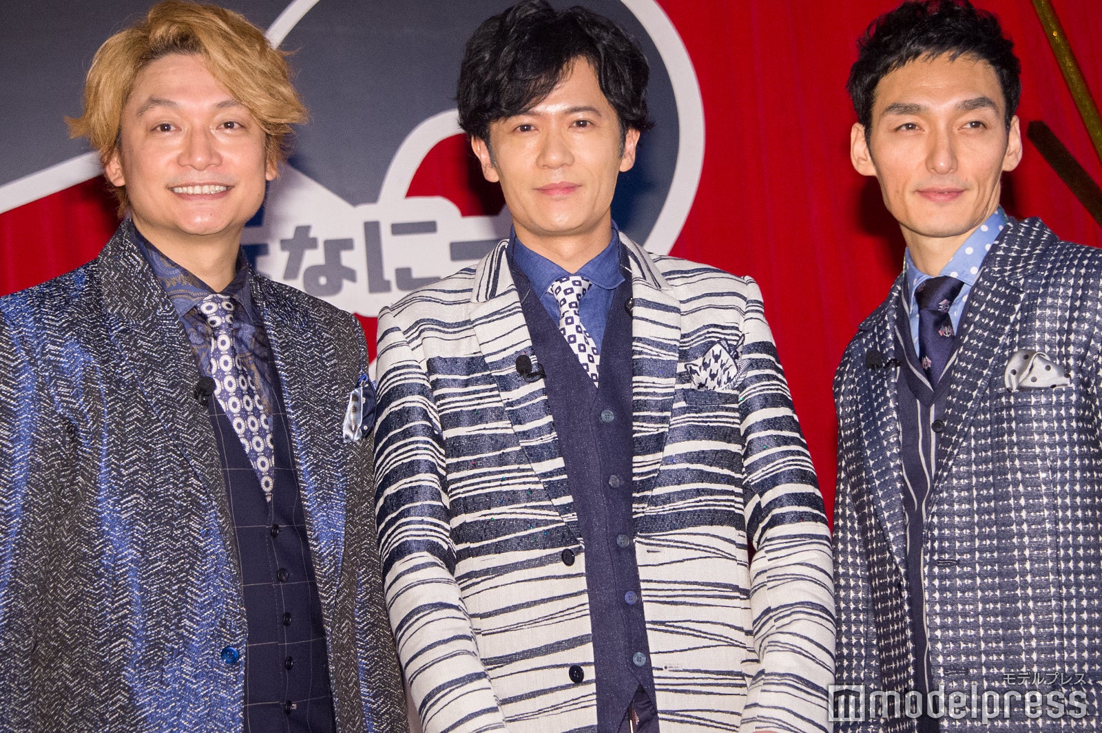 香取慎吾、稲垣吾郎、草なぎ剛（C）モデルプレス