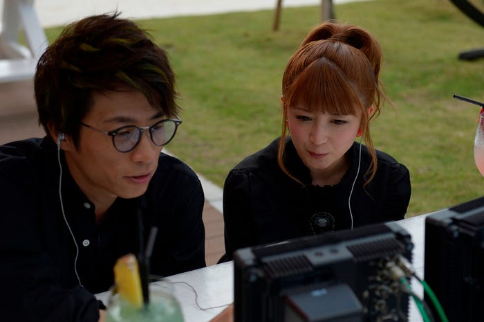 田村淳、矢口真里(C)2018 YD クリエイション
