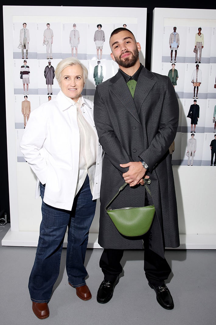 「フェンディ2025年春夏メンズコレクション」の様子（提供写真）