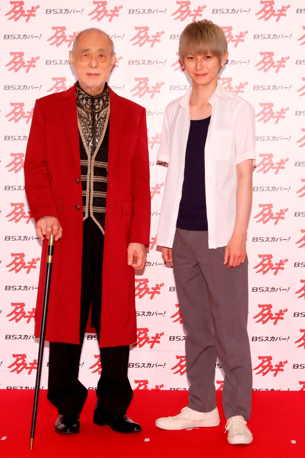 （左から）津川雅彦、本郷奏多 （提供写真）