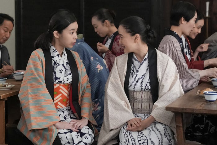 趣里、蒼井優「ブギウギ」第16話(C)NHK