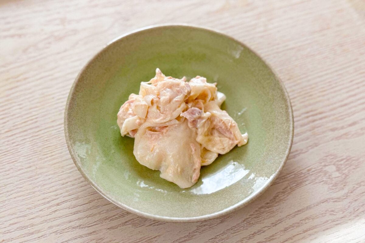 ツナと大根の和え物