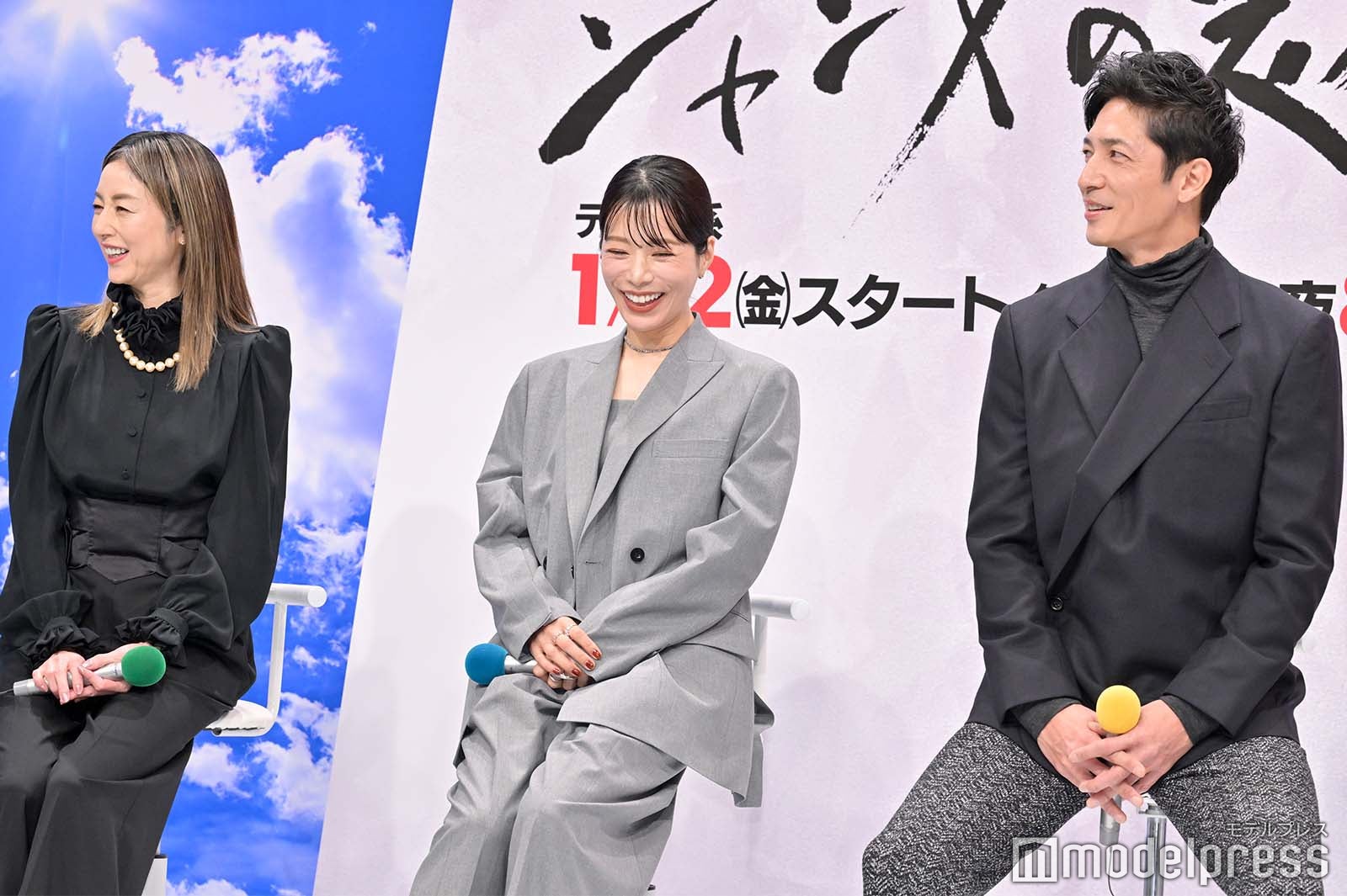 高岡早紀、桜井ユキ、玉木宏（C）モデルプレス