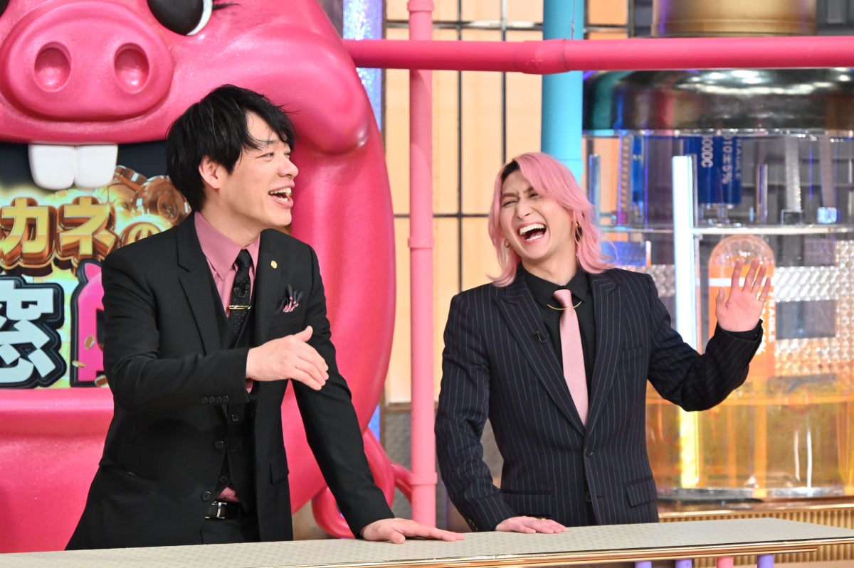 川島明、佐久間大介（C）TBS