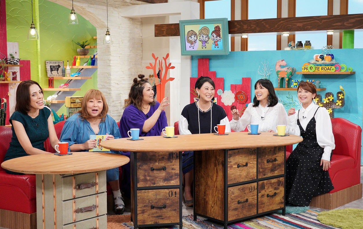 （左から）フィフィ、やすよ、ともこ、友近、相川七瀬、矢口真里（写真提供：関西テレビ）