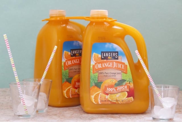 コストコLANGERSオレンジジュース