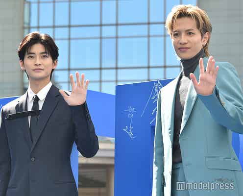 高橋文哉&志尊淳らが赤坂集結 黄色い歓声飛び交う<フェルマーの料理>