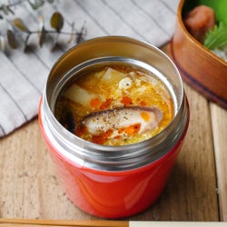 すっぱ辛い「白菜と豚肉の酸辣湯」の作り方【スープジャーほっとランチ】
