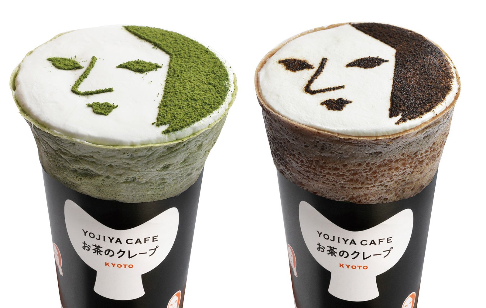 「よーじやカフェ お茶のクレープ」京都駅前地下街に、紅茶風味の限定ミルクティークレープ提供