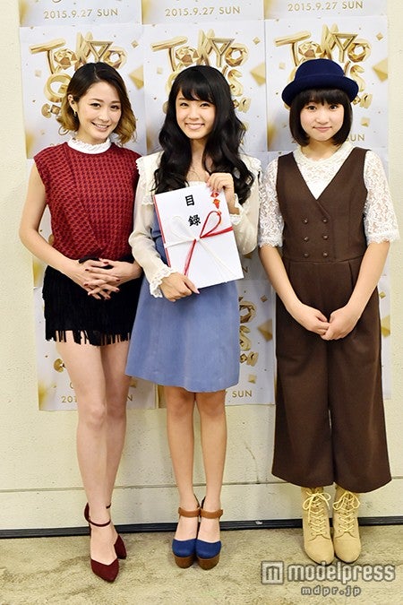 ラリソン彩華さん、和田優香さん、北村來嶺彩さん