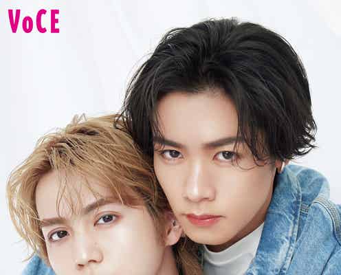 THE RAMPAGE川村壱馬&吉野北人、デニムルックでワイルドな色気披露 「VOCE」初表紙