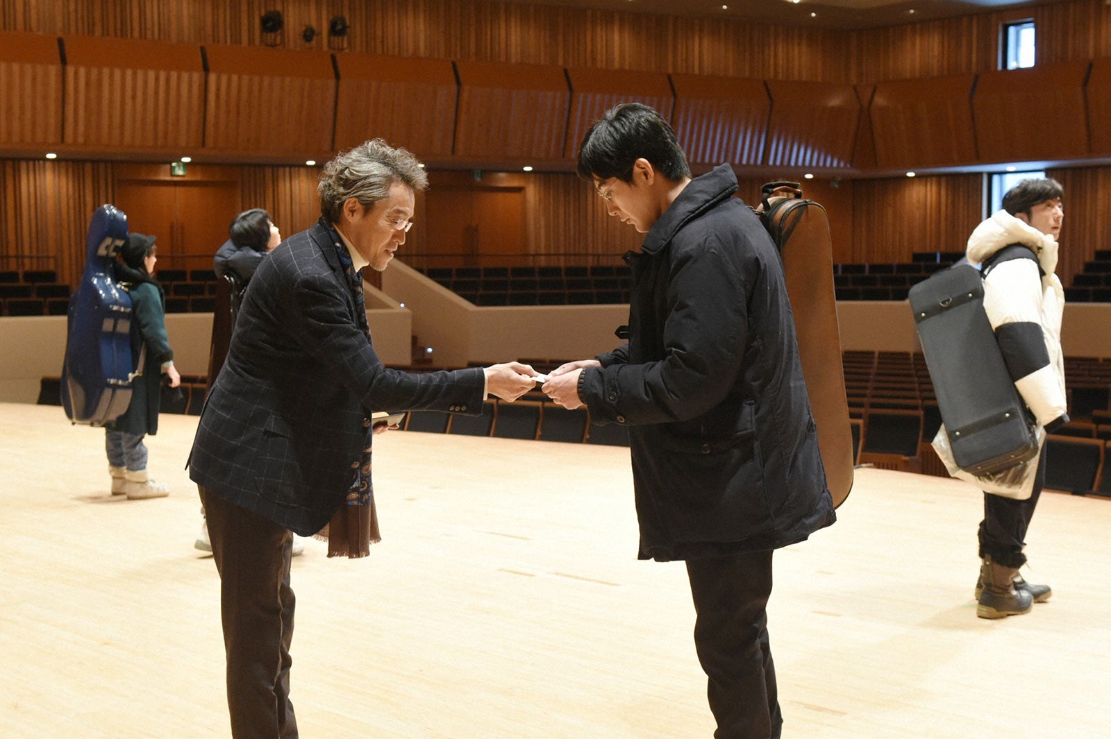 松田龍平（右）「カルテット」第5話より（C）TBS