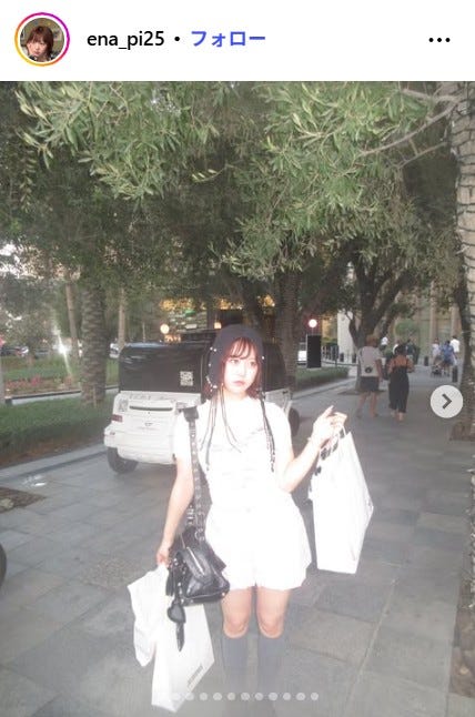えなぴInstagramより