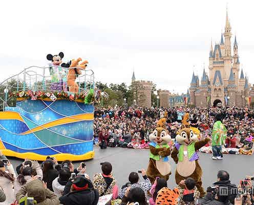 <速報>ディズニーの2015年開幕、お正月パレードスタート