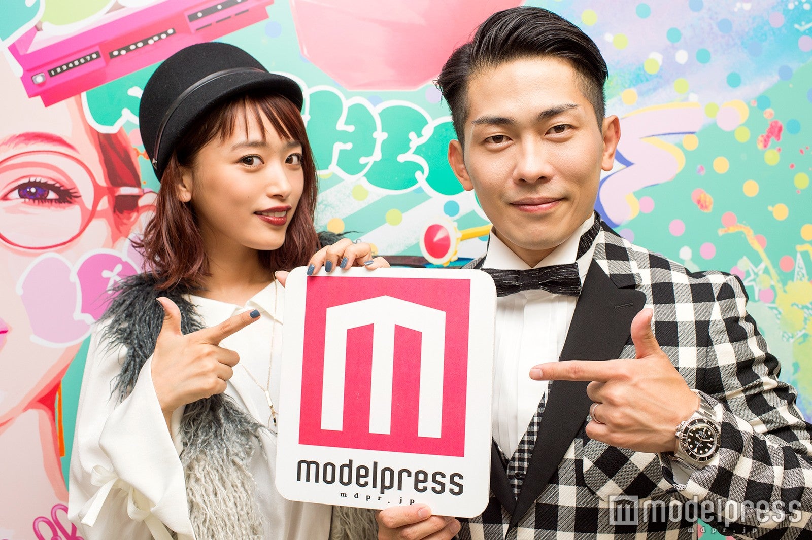 近藤千尋＆太田博久（C）モデルプレス