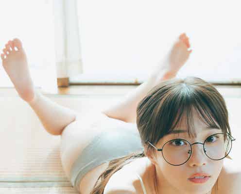 #ババババンビ岸みゆ、美谷間に釘付け ビキニ姿も「週プレ」アザーカット公開