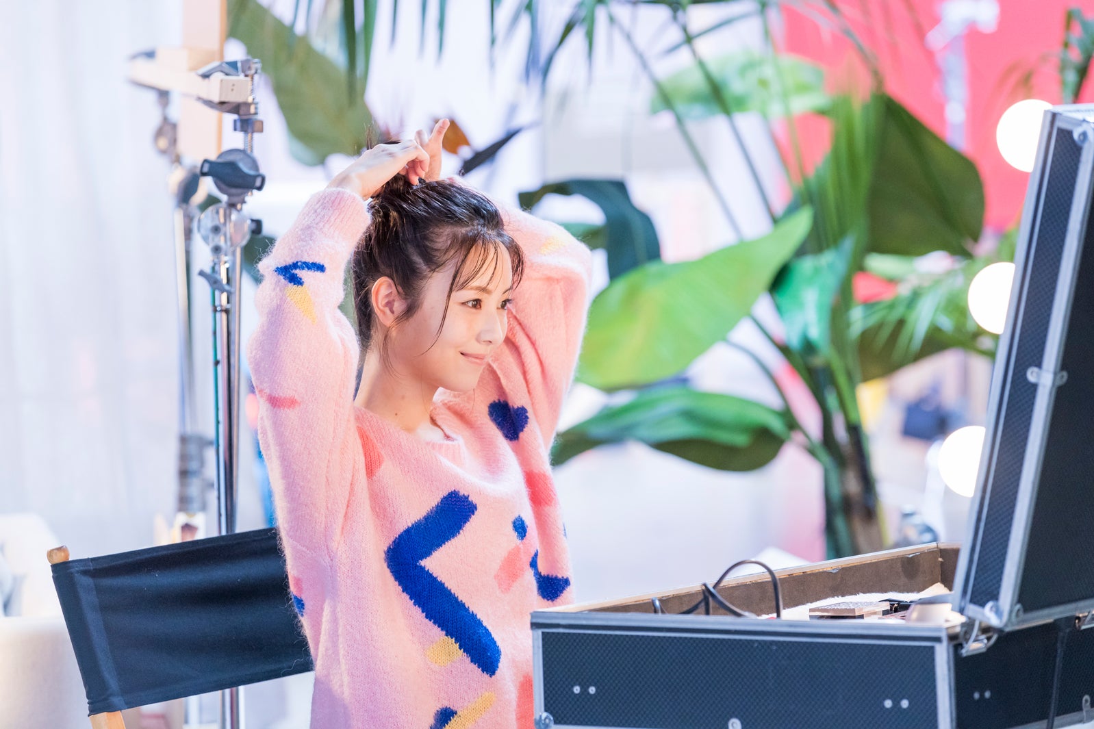 浜辺美波／メイキング（提供写真）