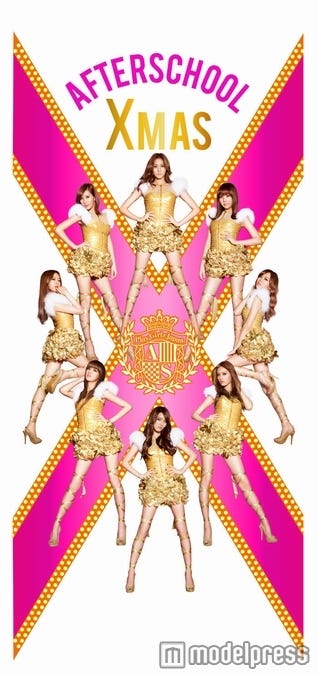 SHIBUYA109シリンダー広告に登場したAFTERSCHOOL