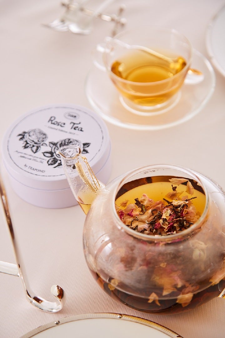 SABONオリジナルフレーバーティー「Rose Tea」／画像提供：SABON Japan