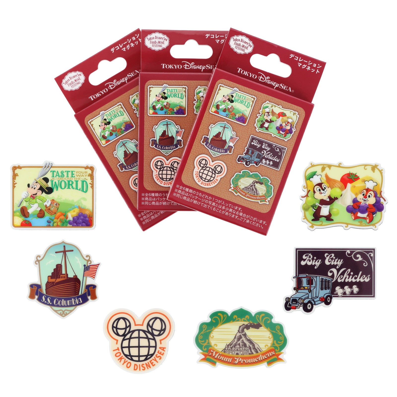 デコレーションマグネット¥1,100（C）Disney