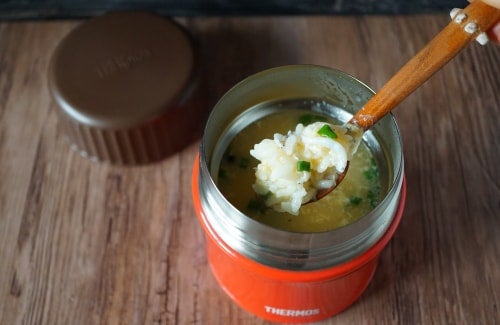 海苔たまねぎねぎしらす雑炊