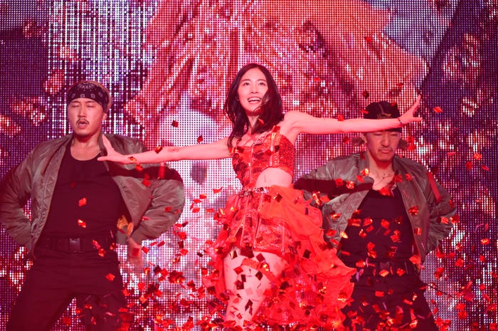 松井珠理奈「AKB48グループ同時開催コンサートin横浜~今年はランクインできました祝賀会~」(C)AKS