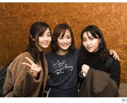 家入レオ、大原櫻子ライブを藤原さくらと鑑賞 久々3ショットにファン歓喜