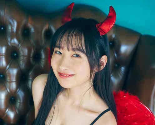 「ミスマガジン2021」辻優衣、セクシーな大人悪魔姿にドキッ