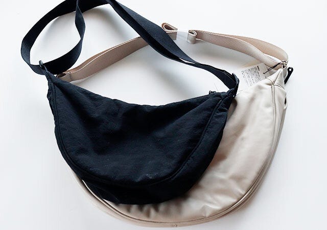 ユニクロ：シー　バッグ　レザー　