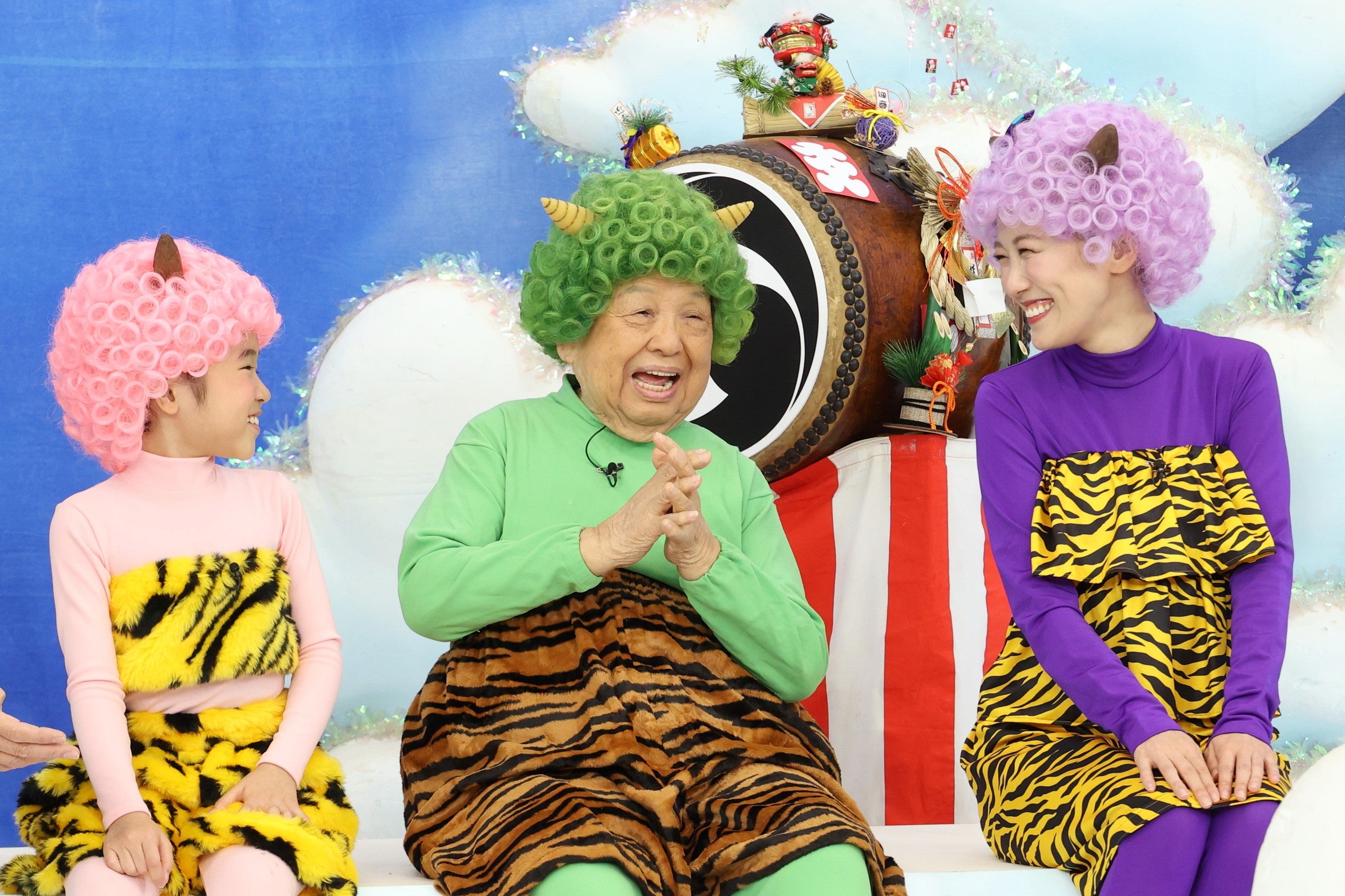 永尾柚乃、高木ブー、高城れに（C）フジテレビ