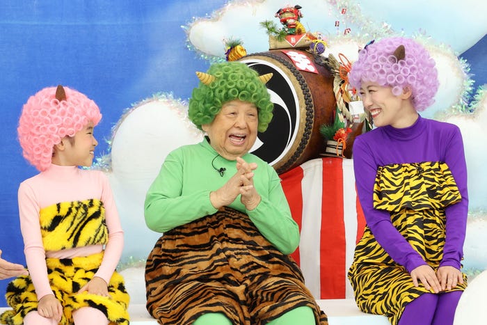 永尾柚乃、高木ブー、高城れに(C)フジテレビ