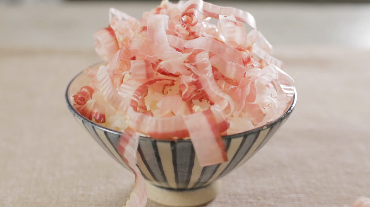 かつお節ご飯（写真提供：カンテレ） 