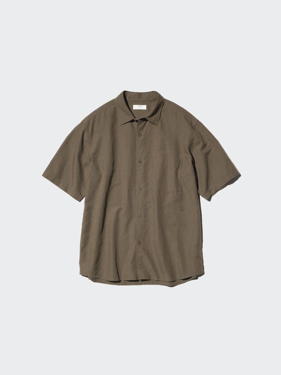 2026ユニクロ新作女性おすすめコットンリネンシャツ