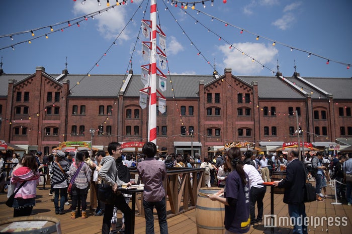 GWは横浜でビール祭！日本初上陸ビール×ドイツ名物グルメで満腹に／画像提供：横浜赤レンガ