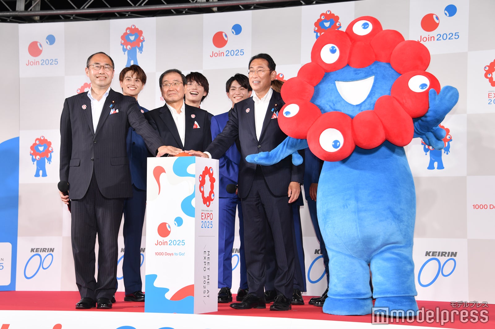 点灯式の様子（C）モデルプレス