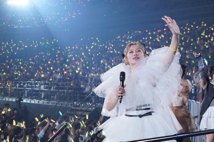 佐々木莉佳子「ANGERME CONCERT 2024 SECRET SECRET 佐々木莉佳子 FINAL『愛情の世界へ、君もおいでよ』」より(提供写真)