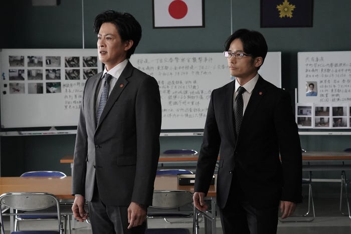 新納慎也、植木祥平「アイシー~瞬間記憶捜査・柊班~」第9話(C)フジテレビ