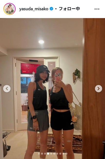 安田美沙子Instagramより