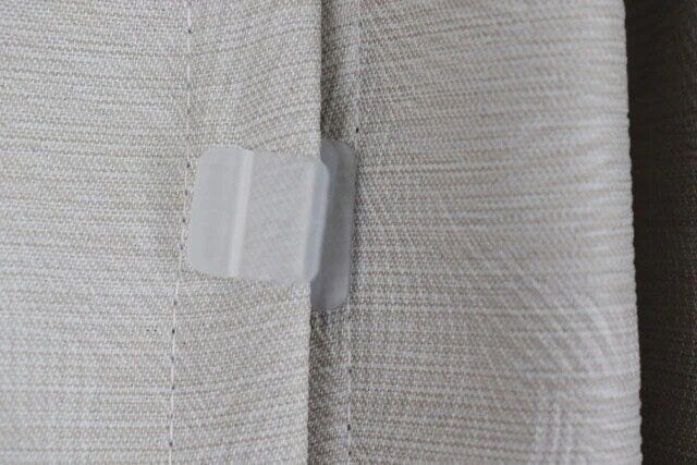 ダイソー　カーテン隙間防止クリップ