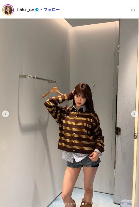 HONG EUNCHAE Instagramより