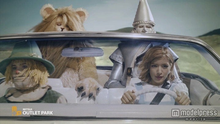 「三井アウトレットパーク」新CM「レッツ！ドライブ」篇より