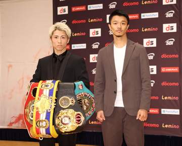 「まだまだ井上尚弥だと証明したい」5.2歴史的一戦へプライド誇示、中谷潤人も闘志「人生ぶつける」互いに32戦全勝PFP同士